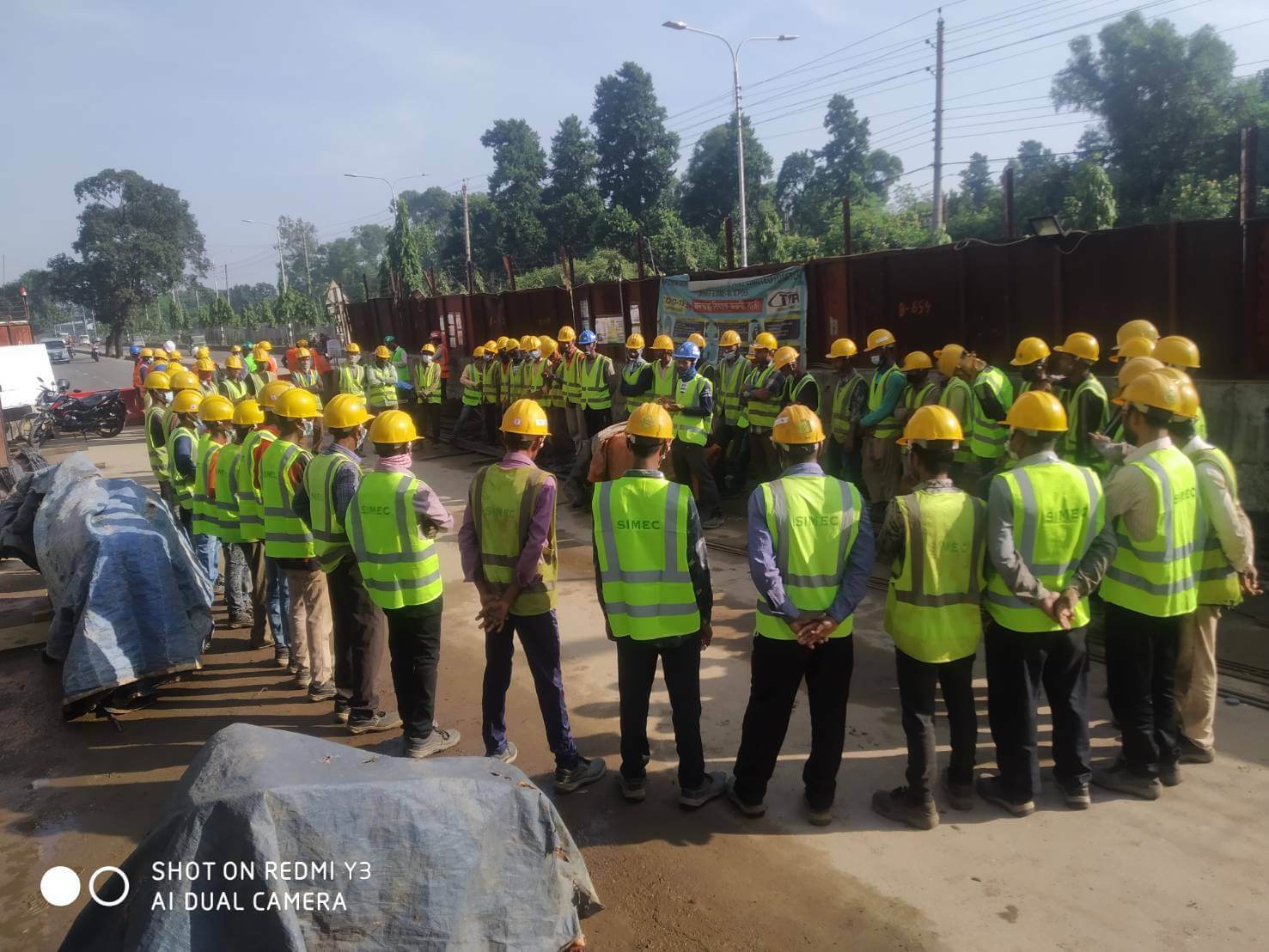 Platform Slab Casting Bijoy Saroni Station